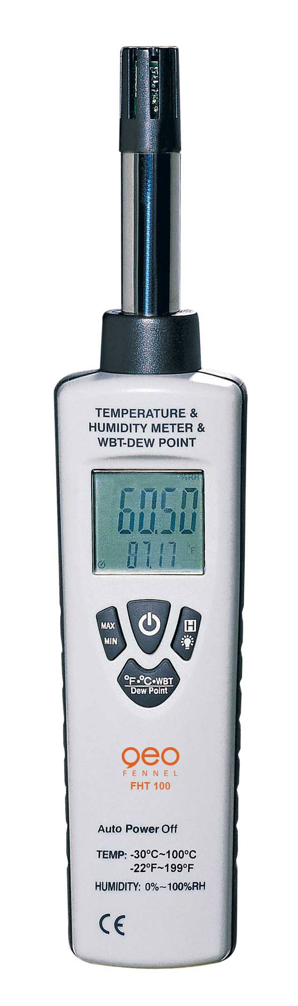geo-FENNEL FHT 100 légnedvesség- és hőmérsékletmérő termék fő termékképe