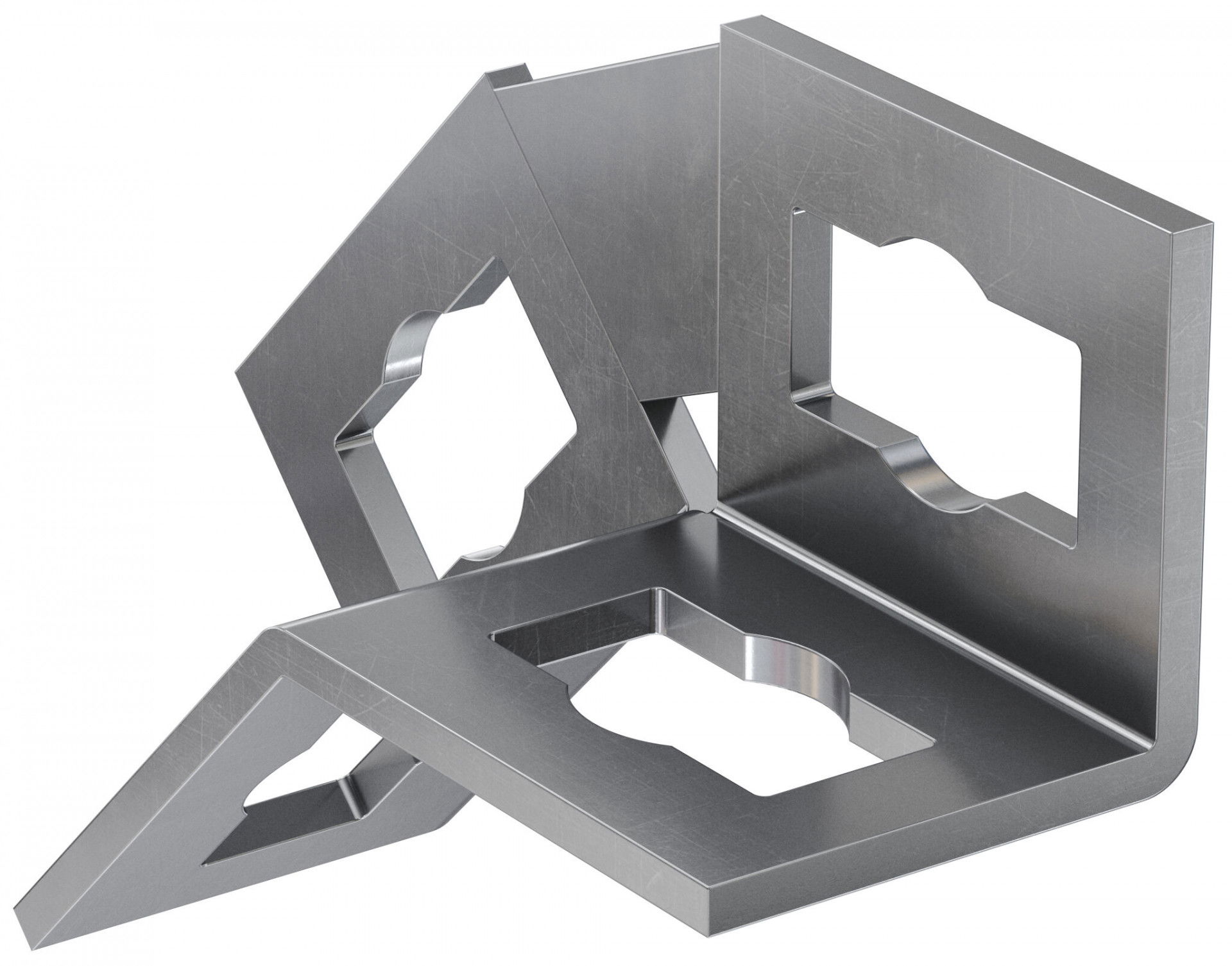 Fischer PUWS 2 x 2 / 135° korrózióálló acél univerzális szögtartóelem, 10 db/csomag termék fő termékképe