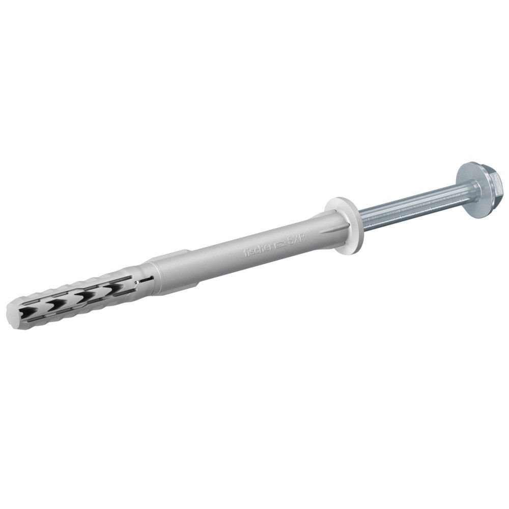 Fischer SXR 10 x 180 FUS gvz rögzítődübel hatlapfejű, peremes biztonsági csavarral, alátéttel kombinált, 50 db/csomag termék fő termékképe