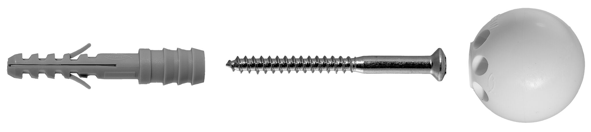 Fischer TS 8 W ajtóütköző, fehér, 10 db/csomag termék fő termékképe